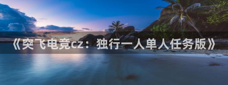 ob电竞网站：《突飞电竞cz：独行一人单人任务版》